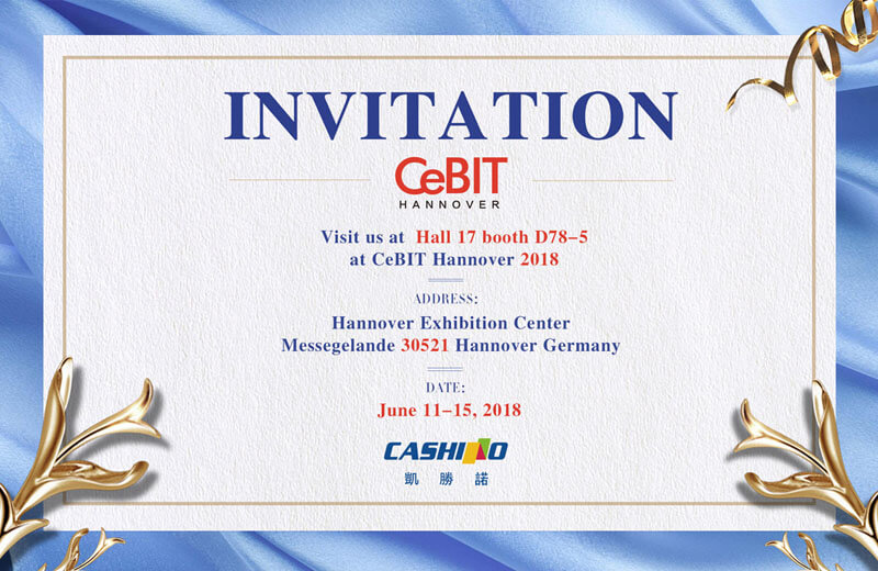 Cashino Te Invita a la feria CeBIT de Hannover 2018